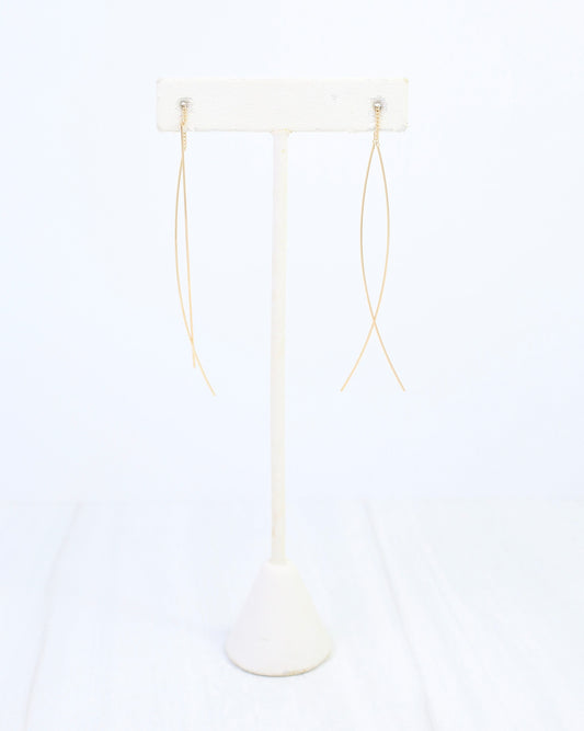 Liv Threader Earring WR Gold