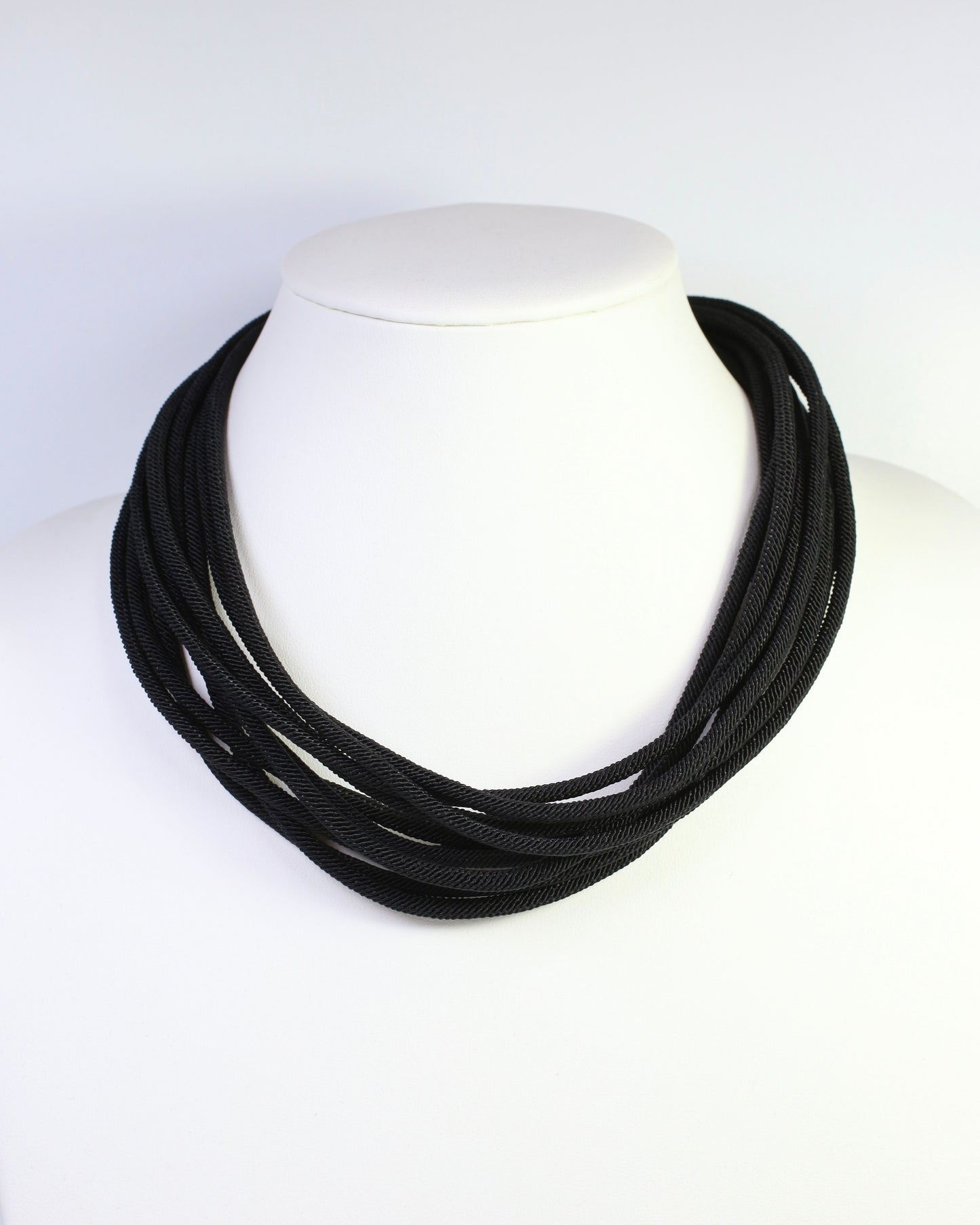 Cranston Cord Necklace Black