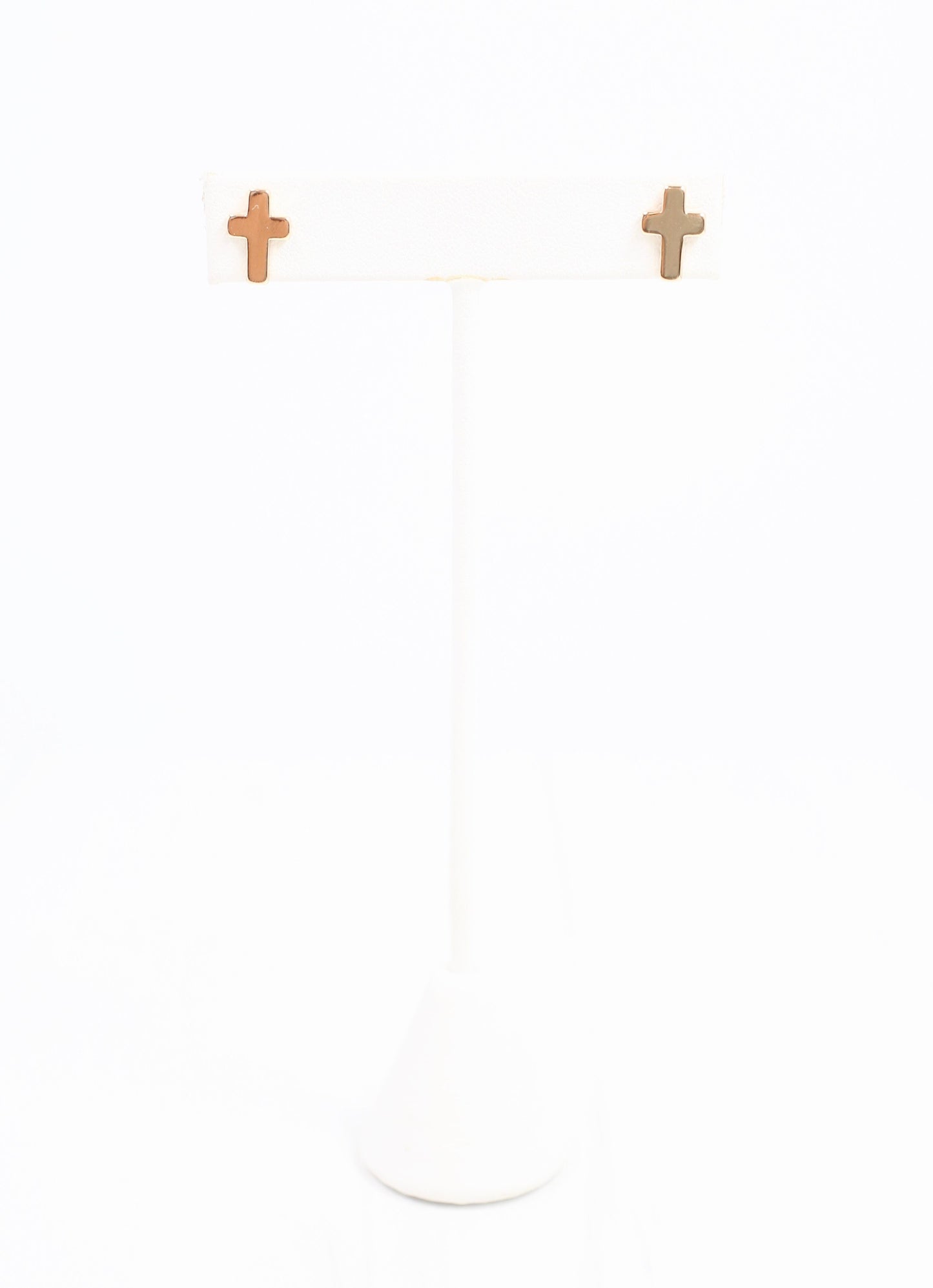 Christy Cross Earring Gold