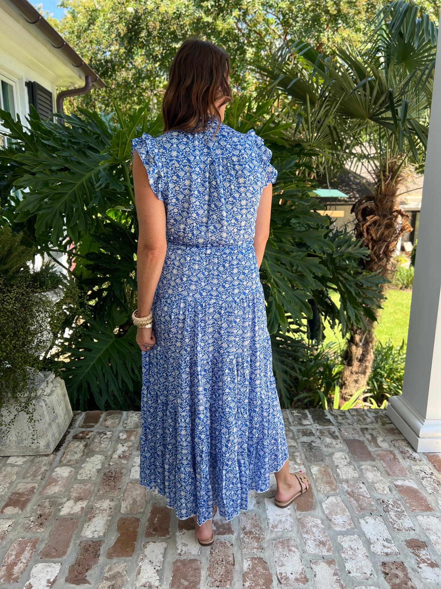 Weekend Plans Tiered Maxi Dress - Caroline Hill