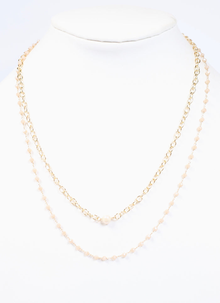 Whitford Layered Necklace GOLD - Caroline Hill