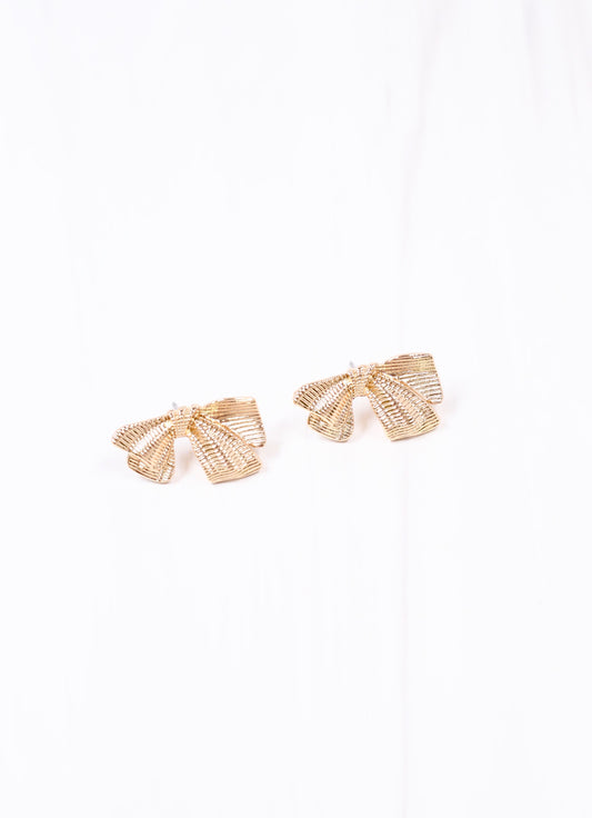 Stefinie Bow Earring GOLD