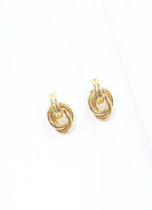 Jonas Drop Earring Gold