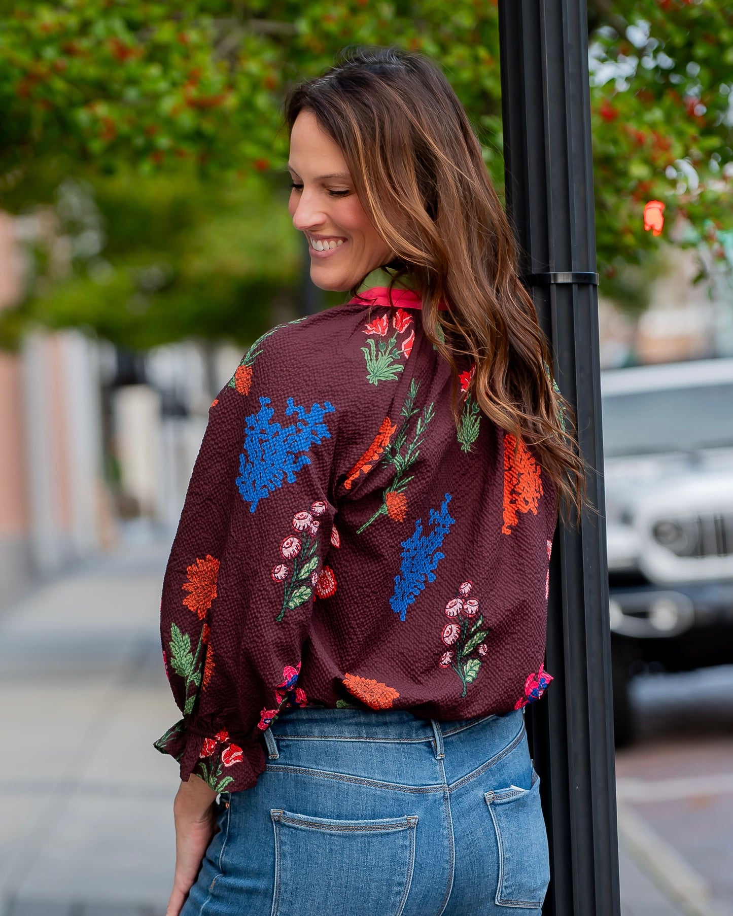 Lincoln Floral Print Top