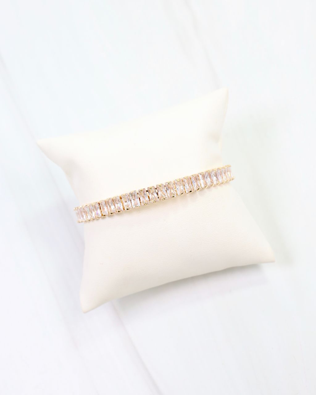 Paradise CZ Cuff Bracelet Gold