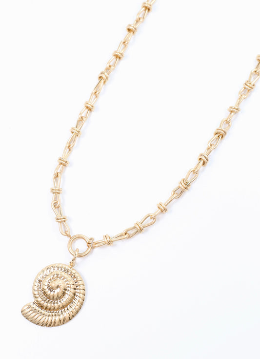 Marano Shell Necklace GOLD