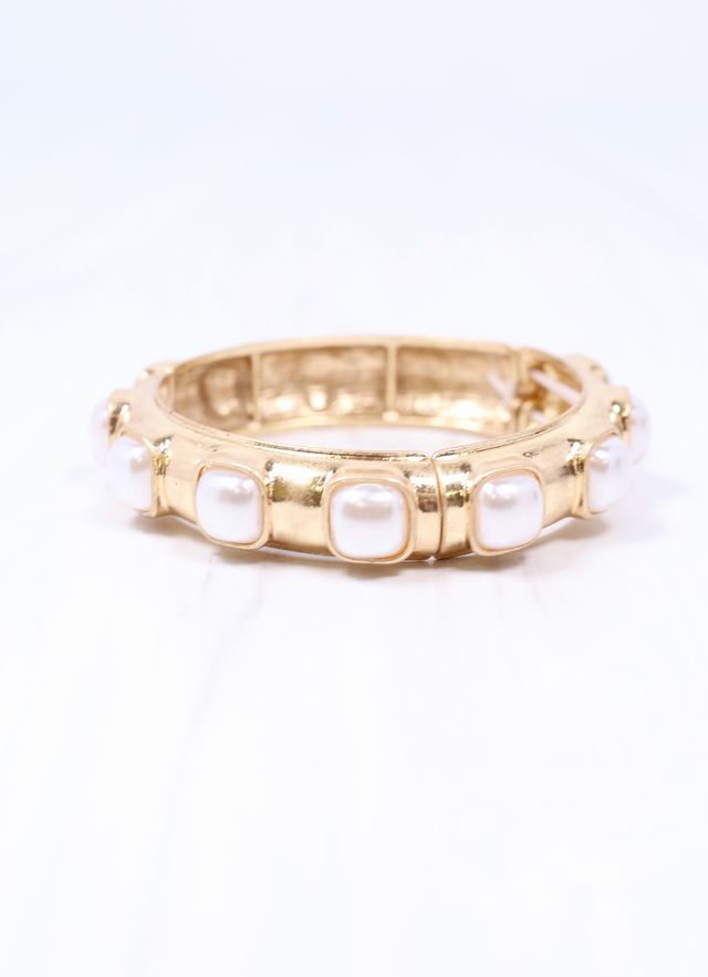 Mirren Bracelet with Pearls Gold