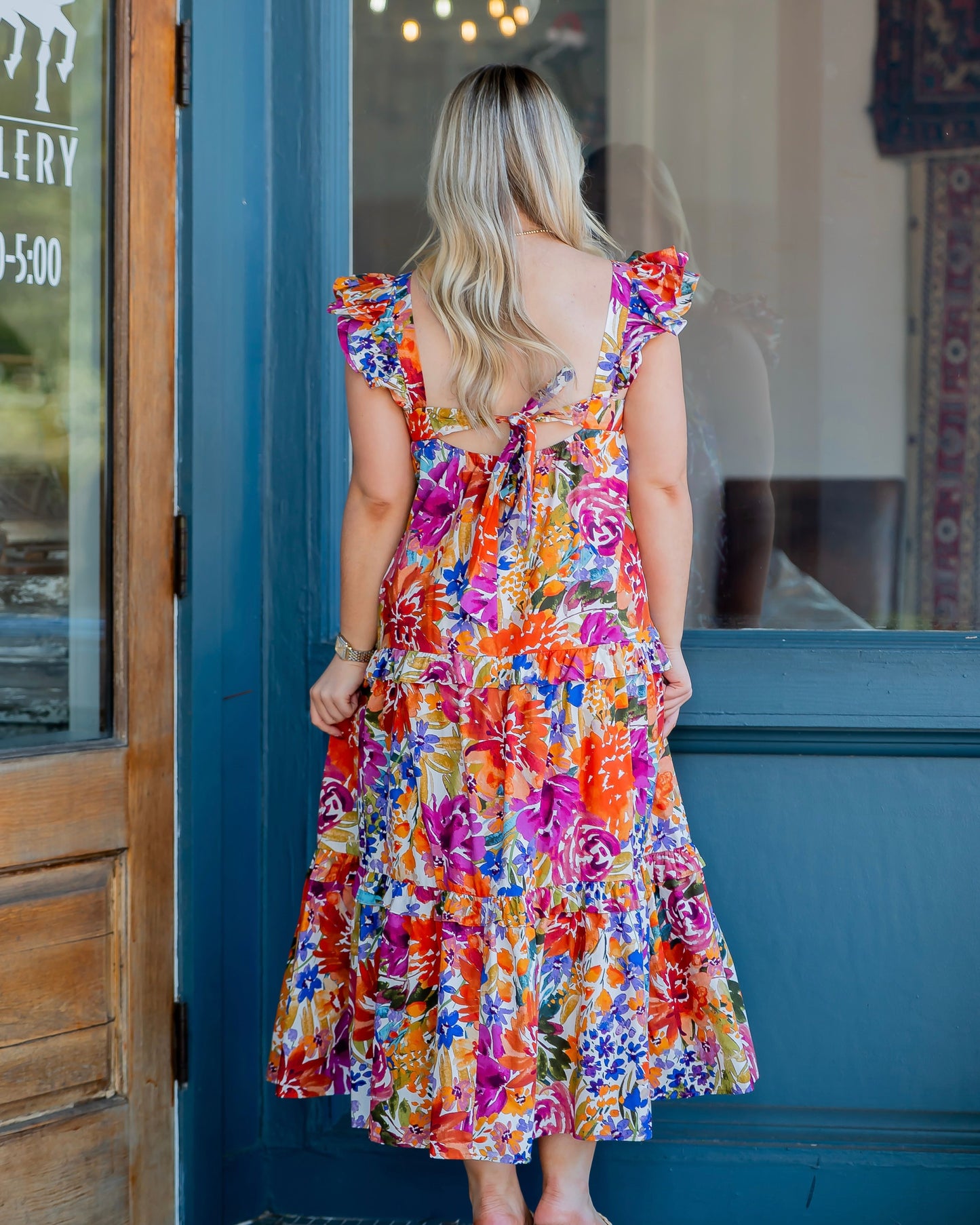 Mitchell Fall Floral Maxi Dress