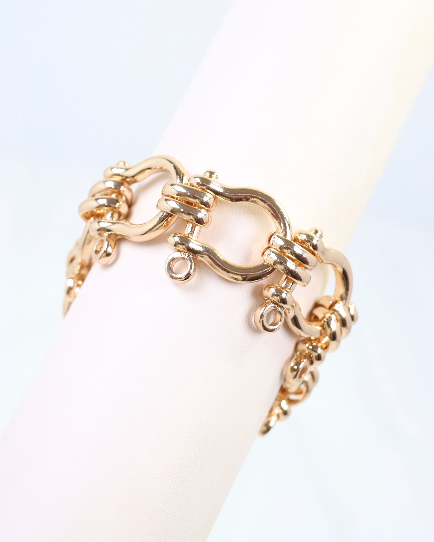 Cannady Horsebit Bracelet WR Gold