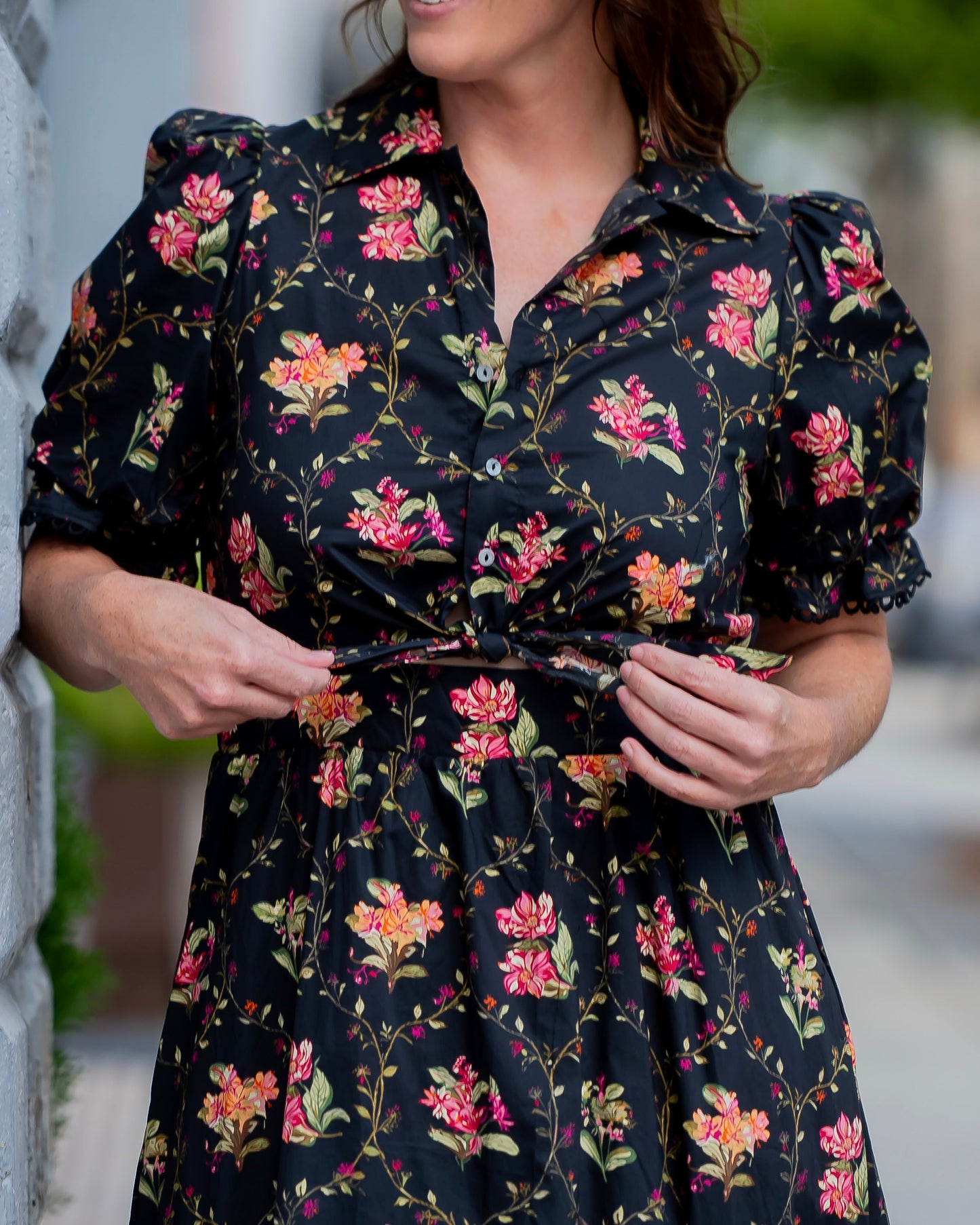 Gretchen Floral Print Dress