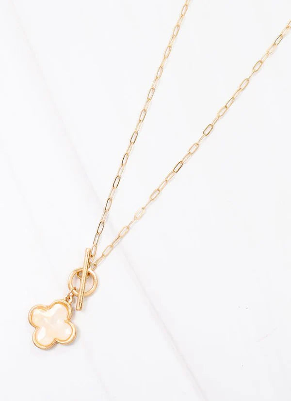 Jamal Clover Necklace GOLD