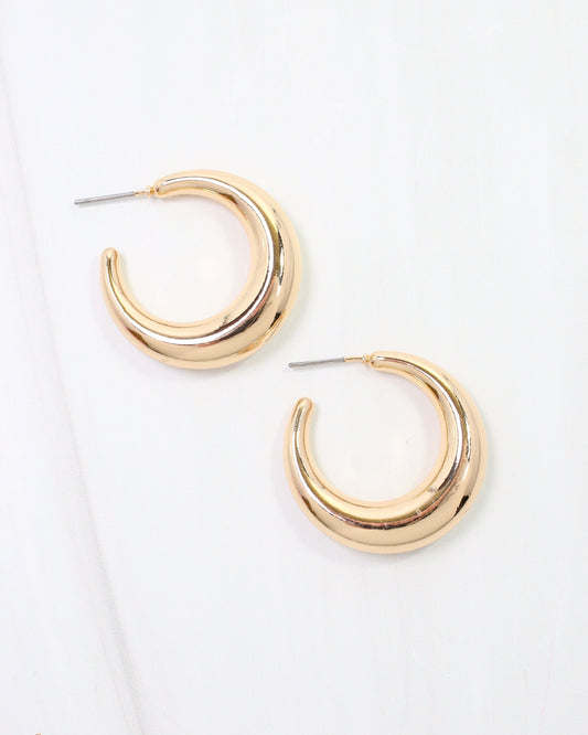 Corvallis Hoop Earring Gold