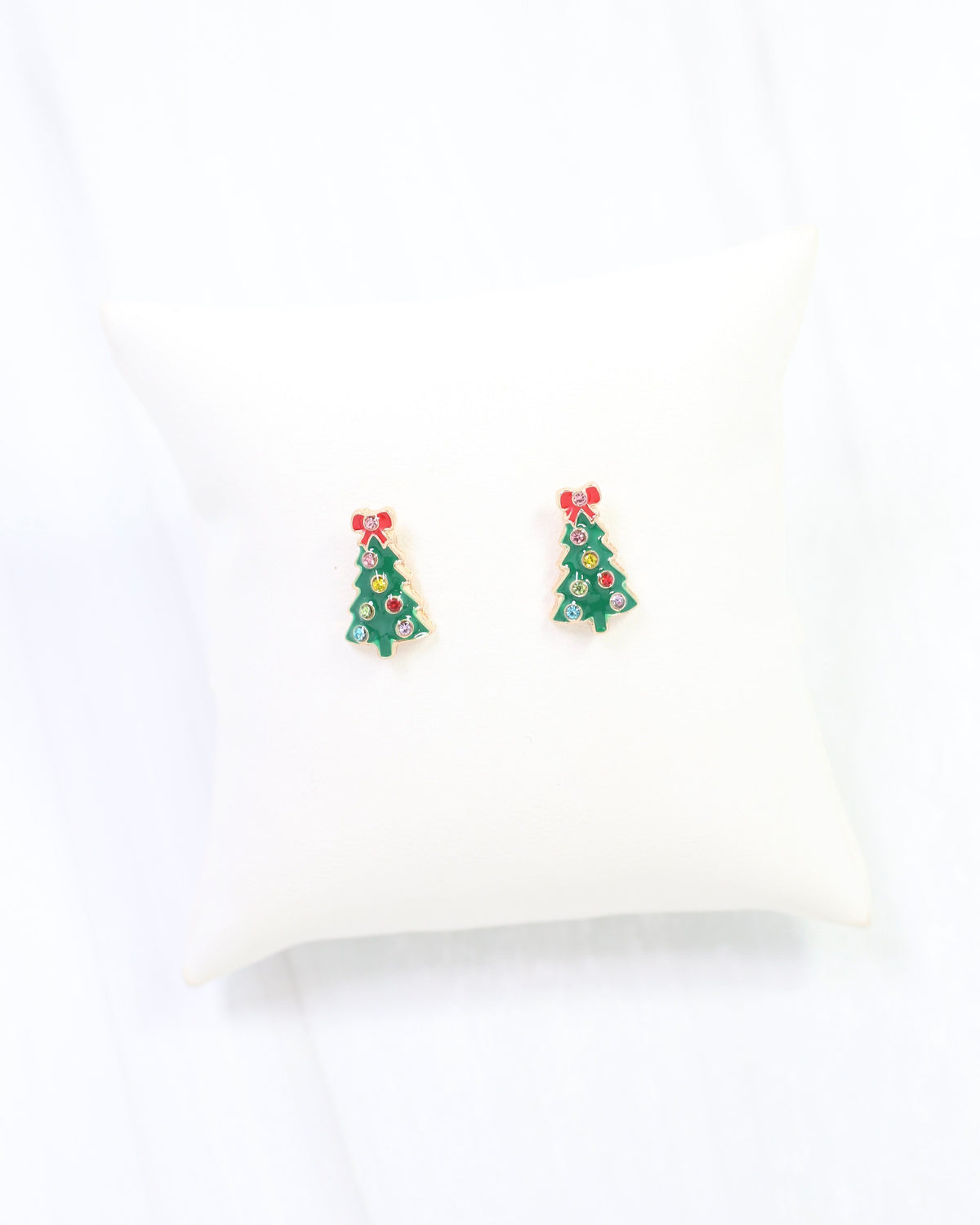 All is Calm Christmas Tree Stud Multi
