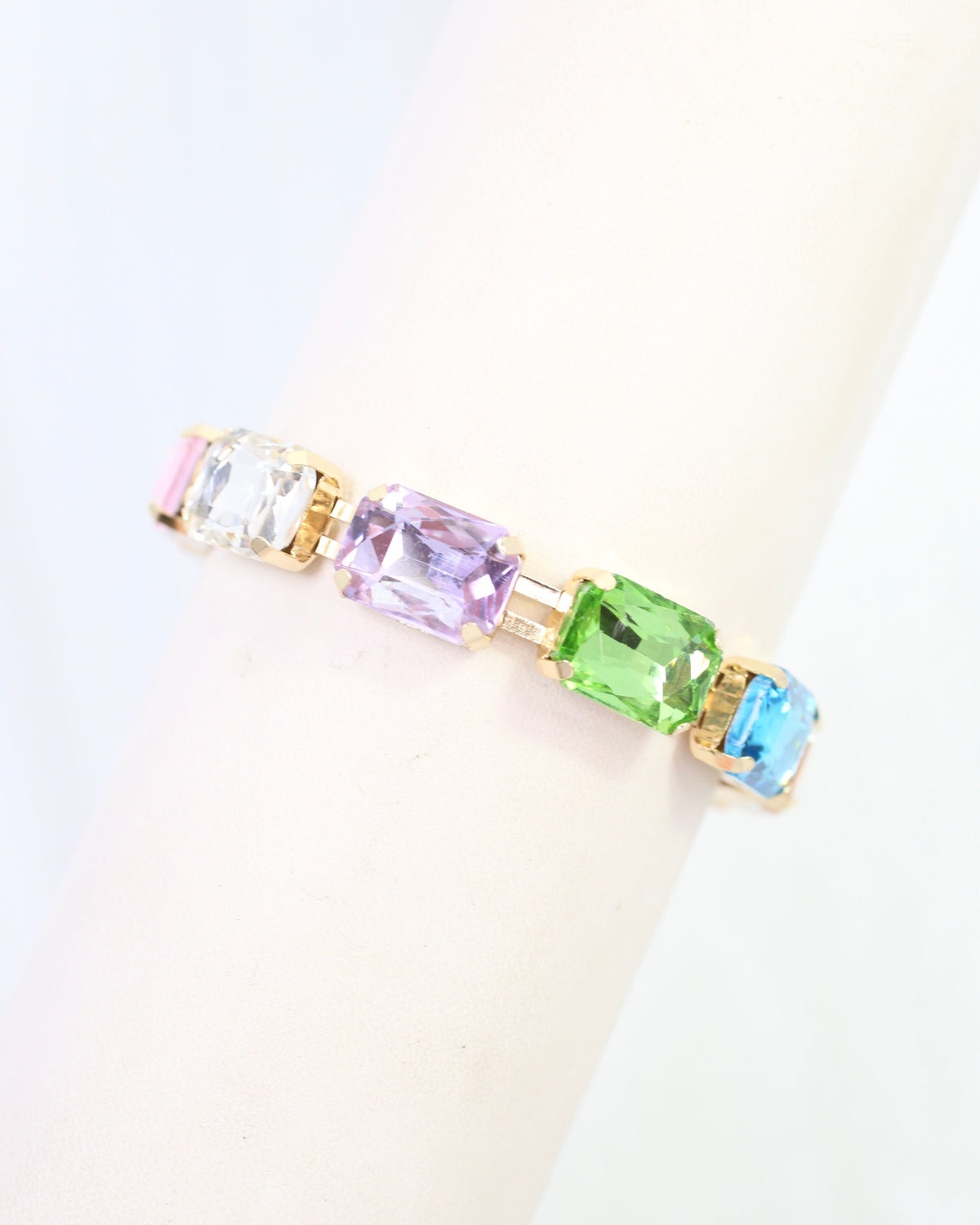 Brinson Crystal Bracelet Lavender Multi