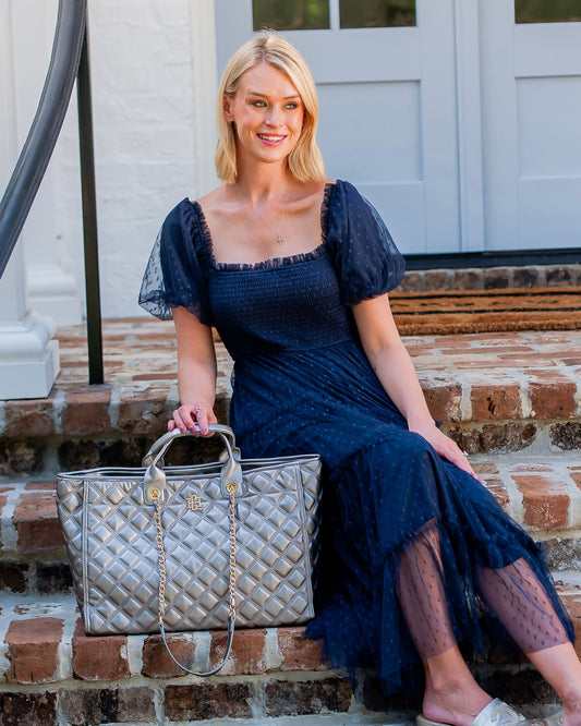 Melissa Tote Bag - Black Pearl DQ