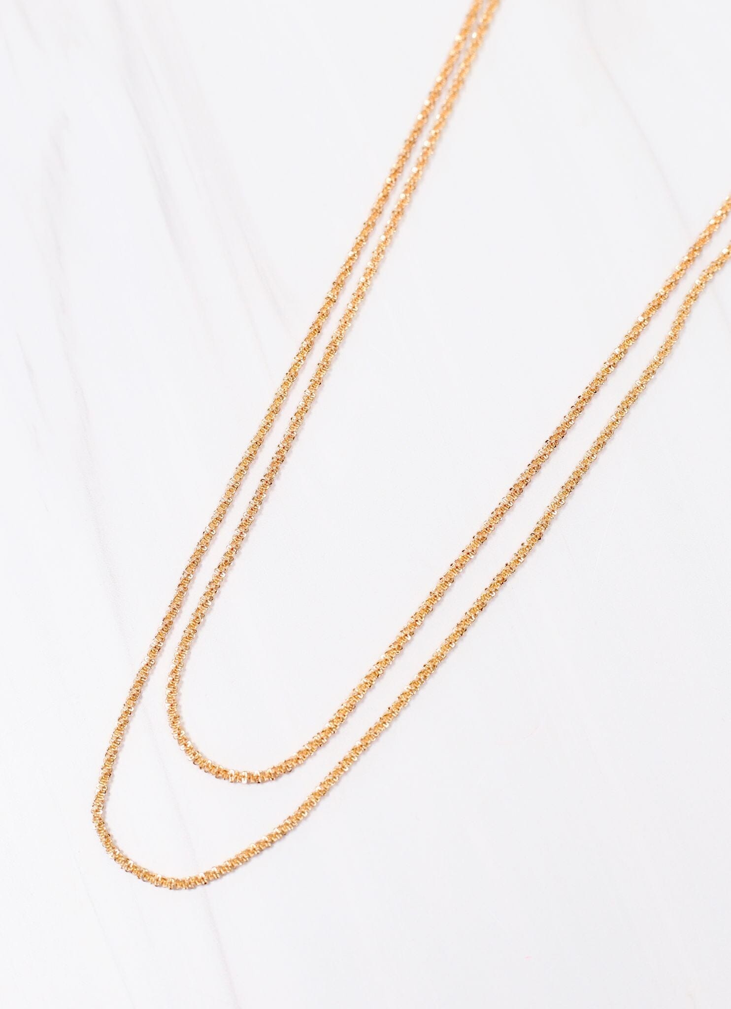 Albert Layered Necklace GOLD - Caroline Hill