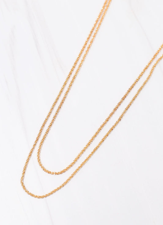 Albert Layered Necklace GOLD - Caroline Hill