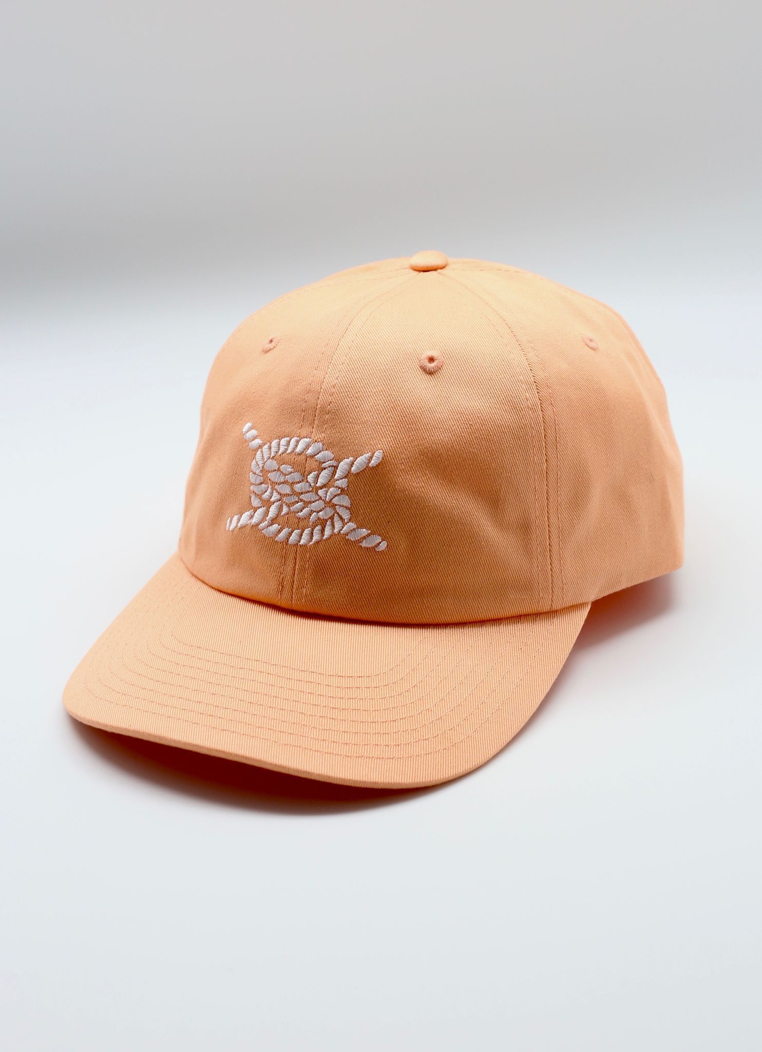 Dad Hat-Mango/ White - Caroline Hill