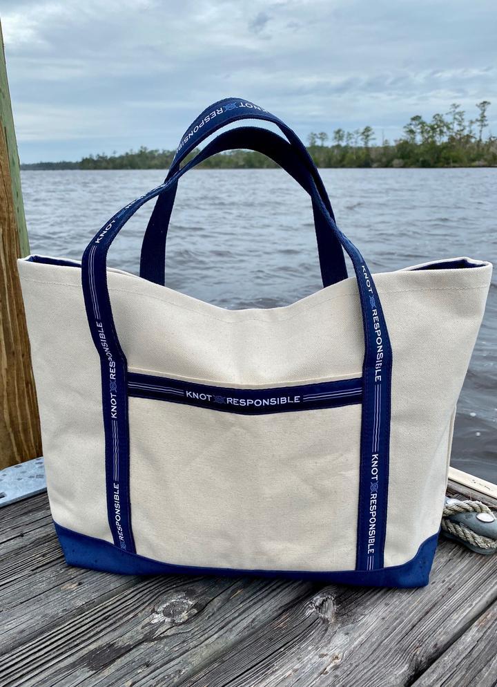 Dockside Canvas Tote - Caroline Hill