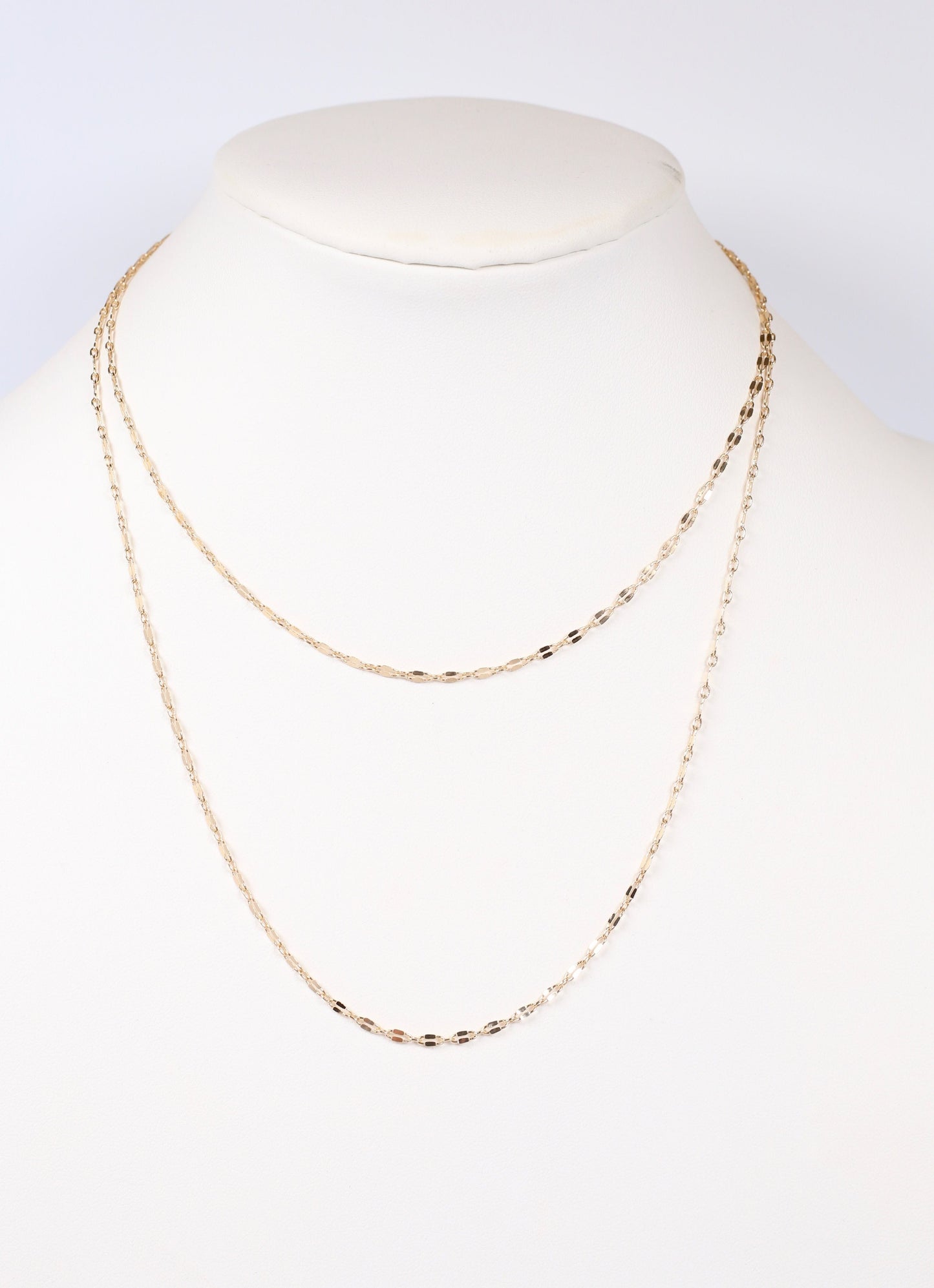 Las Olas Layered Necklace GOLD - Caroline Hill