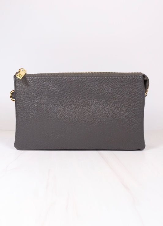 Liz Crossbody Bag DARK GRAY - Caroline Hill