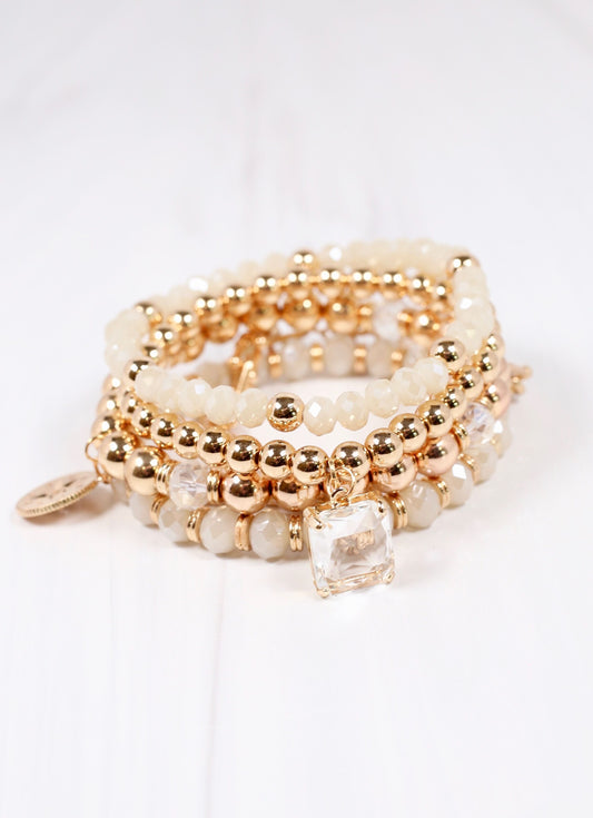 Newport Bracelet Set GOLD - Caroline Hill