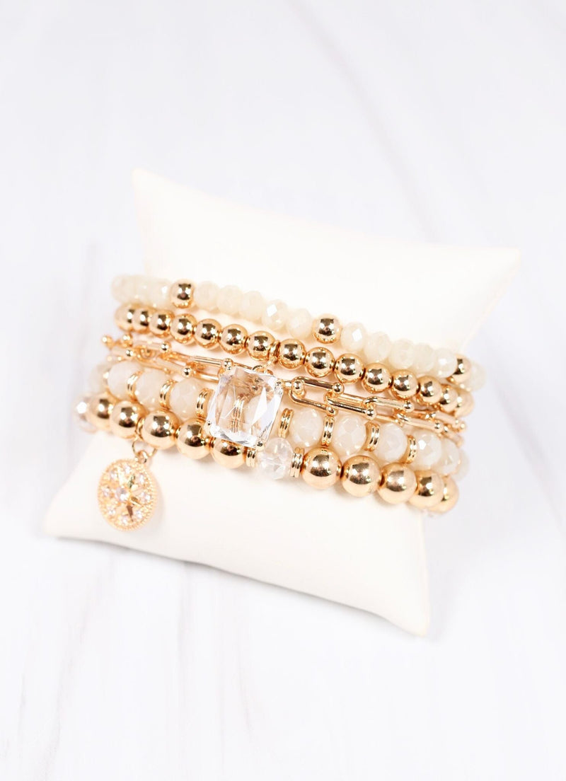 Newport Bracelet Set GOLD - Caroline Hill