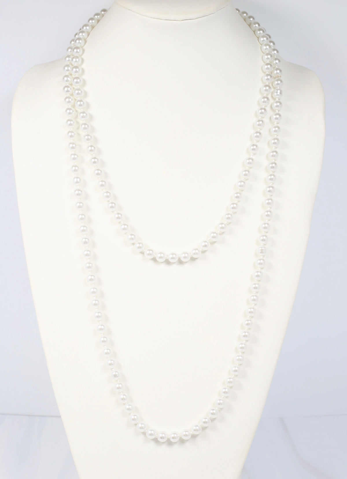 Oliver Long Pearl Necklace PEARL - Caroline Hill