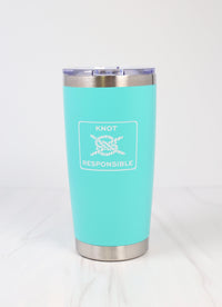 Seaside 20oz Tumbler- Aqua - Caroline Hill