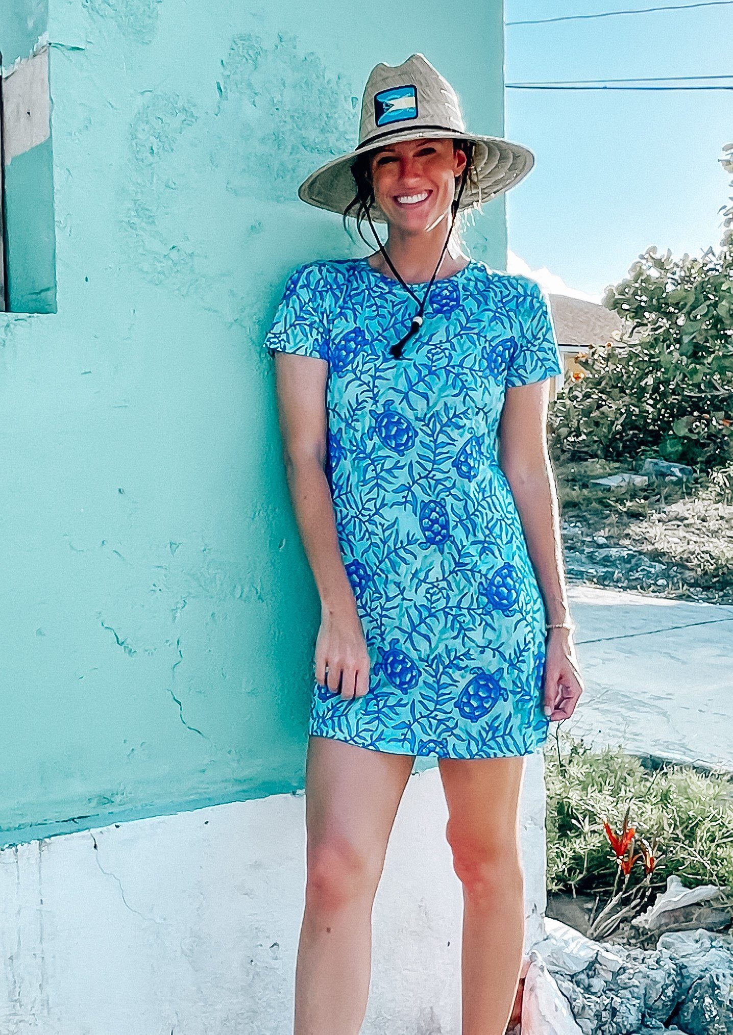 The bay outlet blue dress