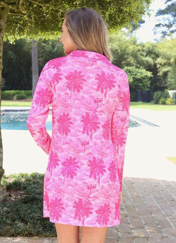 Sophi Sport Half Zip Dress Pig Island Pink - Caroline Hill