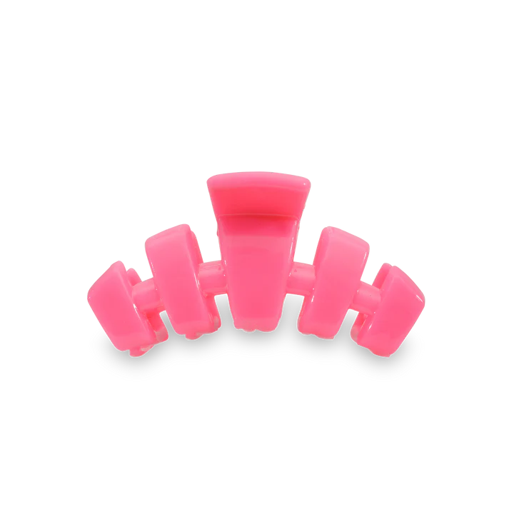 Teleties Tiny Hot Pink Hair Clip - Caroline Hill