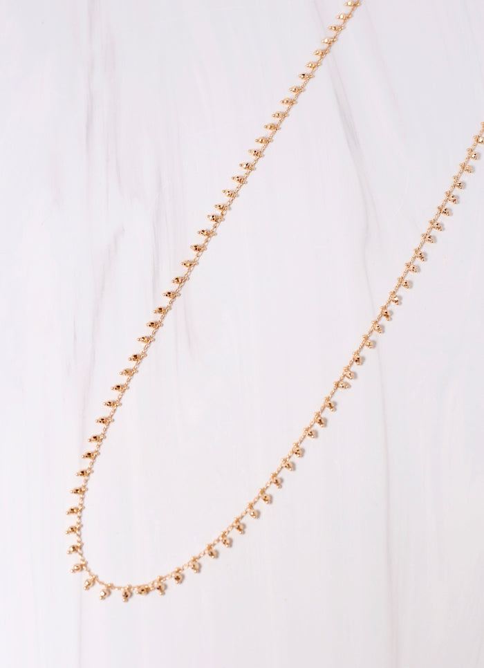 Terence Long Necklace GOLD - Caroline Hill