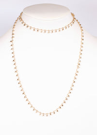 Terence Long Necklace GOLD - Caroline Hill